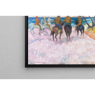 Reproduction Cavaliers sur la plage I - Paul Gauguin