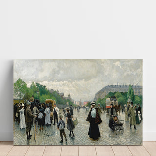Reproduction Ce qui se passe à Copenhague - Paul Fischer