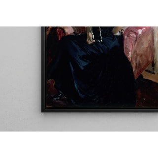 Reproduction Clotilde en robe du soir - Joaquín Sorolla