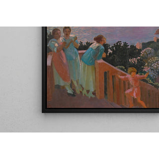 Reproduction Crépuscule Aux Hortensias - Maurice Denis