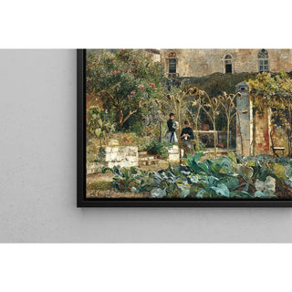 Reproduction Dans un jardin du sud - Marie Egner