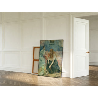 Reproduction Deux filles - Berthe Morisot