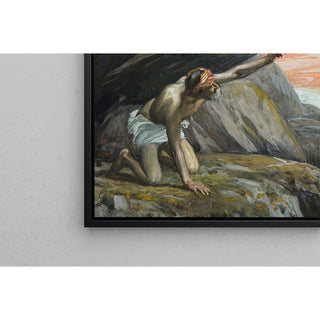 Reproduction Élie nourri par les corbeaux - James Tissot