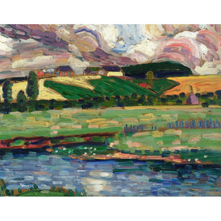 Reproduction Étude de paysage - Konrad Mägi