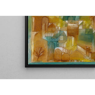 Reproduction Façade Brown-Green - Paul Klee