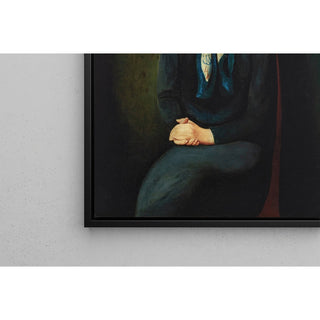 Reproduction Femme à l'écharpe bleue - Moïse Kisling