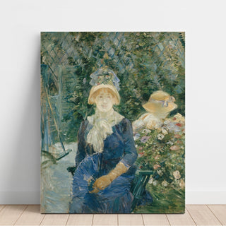 Reproduction Femme dans le jardin - Berthe Morisot