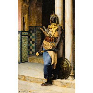 Reproduction Garder le palais - Ludwig Deutsch