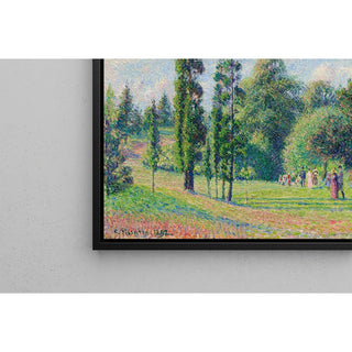Reproduction Jardin de Kew, Londres, Près d'un Étang - Camille Pissarro
