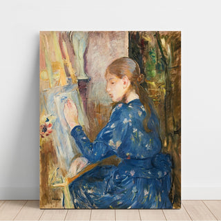 Reproduction Jeune Fille Écrivant - Berthe Morisot