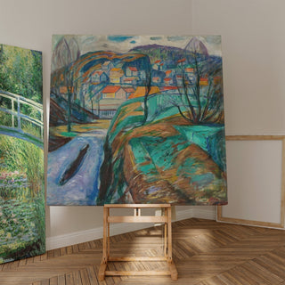 Reproduction Kragerø om våren Kragerø in Spring - Edvard Munch