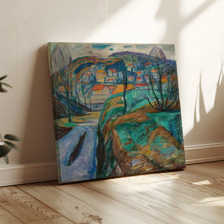 Reproduction Kragerø om våren Kragerø in Spring - Edvard Munch