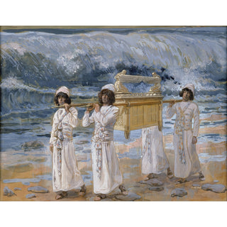Reproduction L'Arche traverse le Jourdain - James Tissot
