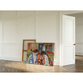 Reproduction L'Artiste et sa modèle - Edvard Munch