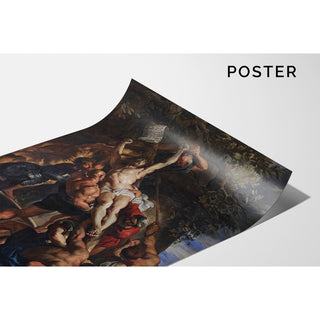 Reproduction L'Élévation de la Croix - Peter Paul Rubens