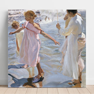 Reproduction L'Heure du bain, Valence - Joaquín Sorolla
