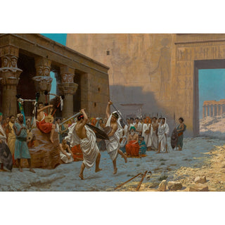 Reproduction La Danse Pyrrhique - Jean-Léon Gérôme