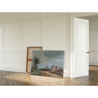 Reproduction La Maison de Monsieur Musy, Route de Marly, Louveciennes - Camille Pissarro