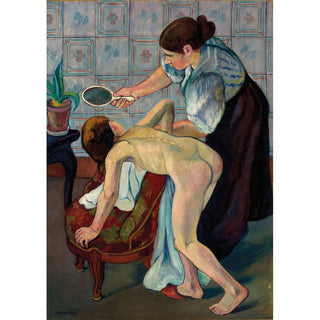 Reproduction La Petite Fille au Miroir - Suzanne Valadon