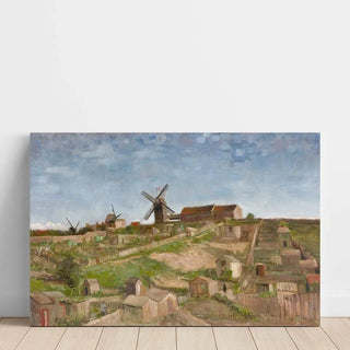 Reproduction La butte Montmartre - Vincent Van Gogh