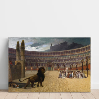 Reproduction La dernière prière des martyrs chrétiens - Jean-Léon Gérôme