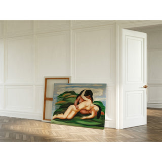 Reproduction La naufragée - Moïse Kisling
