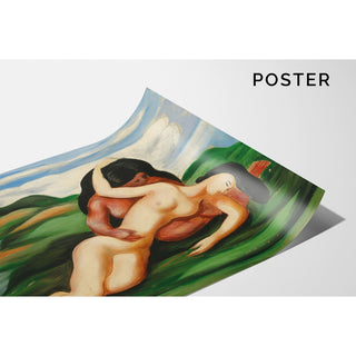 Reproduction La naufragée - Moïse Kisling