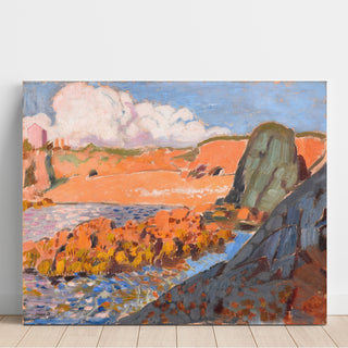 Reproduction La plage rouge - Maurice Denis