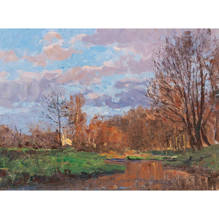 Reproduction La prairie près de Krems - Alfred Zoff