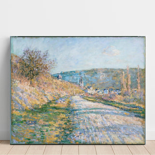 Reproduction La route de Vétheuil - Claude Monet