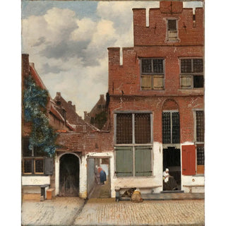 Reproduction La ruelle de Johannes Vermeer