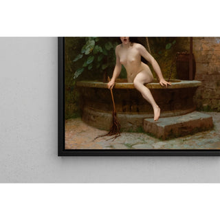 Reproduction La vérité sort de son puits pour faire honte à l'humanité - Jean-Léon Gérôme