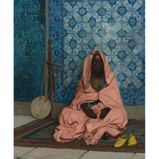 Reproduction Le Barde Noir - Jean-Léon Gérôme