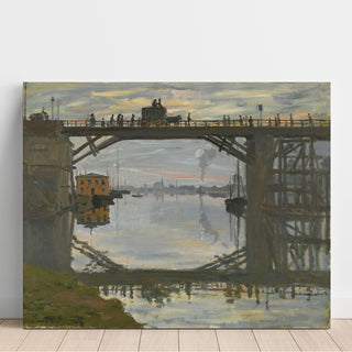 Reproduction Le Pont de bois - Claude Monet