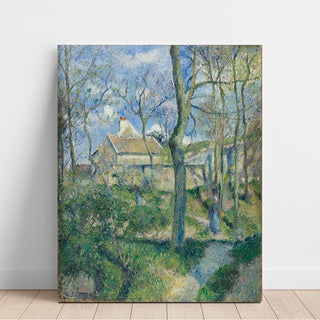 Reproduction Le chemin des Pouilleux, Pontoise - Camille Pissarro