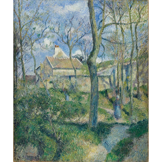 Reproduction Le chemin des Pouilleux, Pontoise - Camille Pissarro