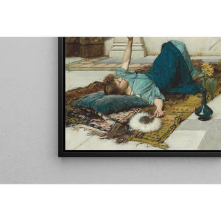 Reproduction Le doux farniente - John William Waterhouse