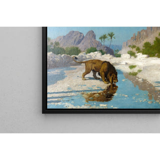 Reproduction Le golfe d'Aqaba - Jean-Léon Gérôme