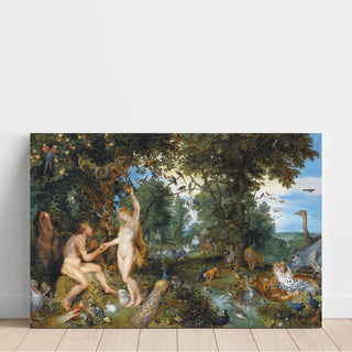 Reproduction Le jardin d'Eden et la chute de l'homme - Peter Paul Rubens