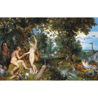 Reproduction Le jardin d'Eden et la chute de l'homme - Peter Paul Rubens