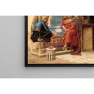 Reproduction Le jeu d'échecs - Ludwig Deutsch