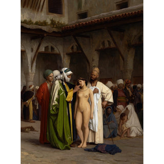 Reproduction Le marché aux esclaves - Jean-Léon Gérôme