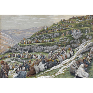 Reproduction Le miracle des pains et des poissons - James Tissot