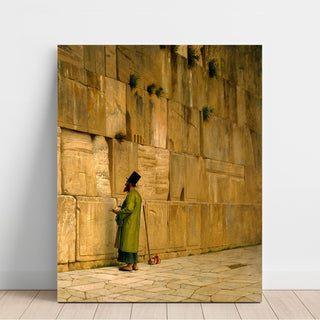 Reproduction Le mur des lamentations - Jean-Léon Gérôme