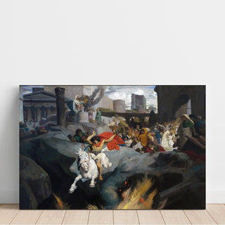 Reproduction Le saut de Marcus Curtius - Jean-Léon Gérôme