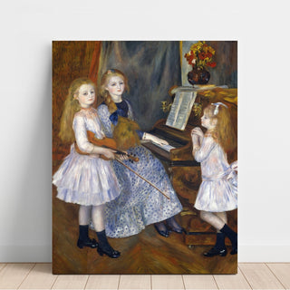 Reproduction Les filles de Catulle Mendès - Pierre-Auguste Renoir