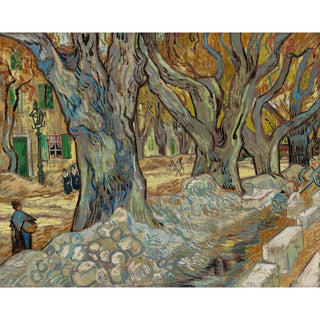 Reproduction Les grands platanes cantonniers de Saint-Rémy - Vincent van Gogh