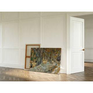 Reproduction Les grands platanes cantonniers de Saint-Rémy - Vincent van Gogh