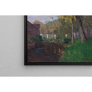 Reproduction Lit de ruisseau en automne - Alfred Zoff
