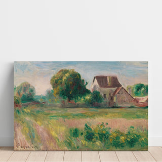 Reproduction Maisons à Essoyes - Pierre-Auguste Renoir